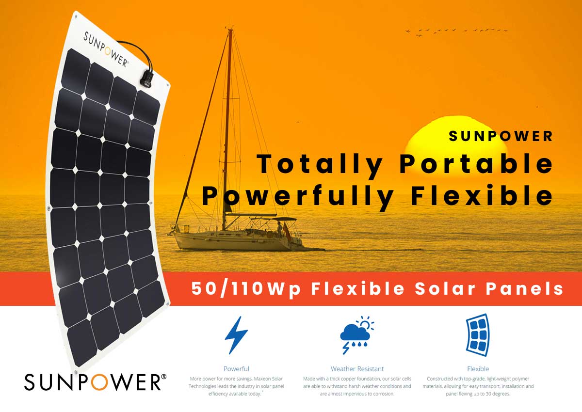 Featured image for “SunPower® Flexible PV Panels”