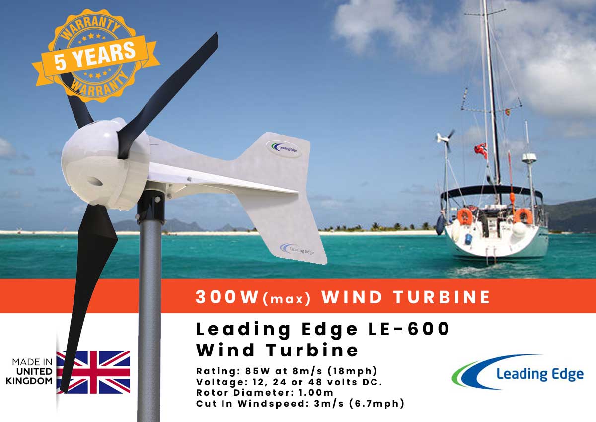 Leading Edge LE-300 Wind Turbine - KaraSolar Ltd.