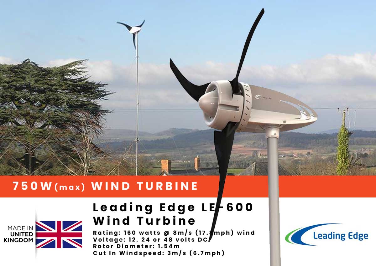 Featured image for “Leading Edge LE-600 Wind Turbine”