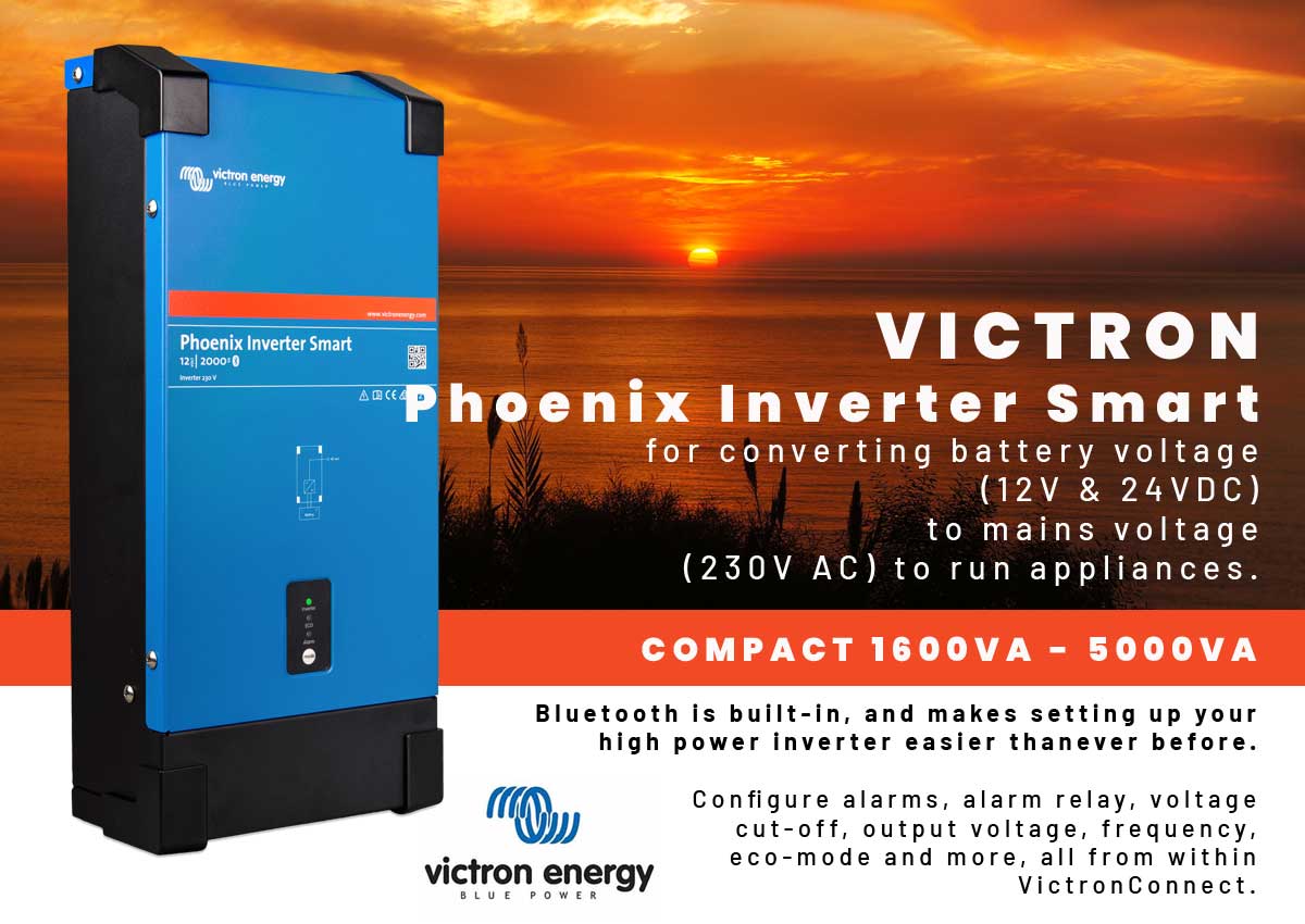 Featured image for “Victron Phoenix Inverter Smart 1600VA – 5000VA”