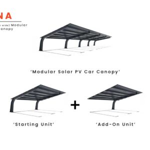 Arinna-Steel-Frame-Solar-PV-Canopy-with-15-Degree-Pitch-Product-Image