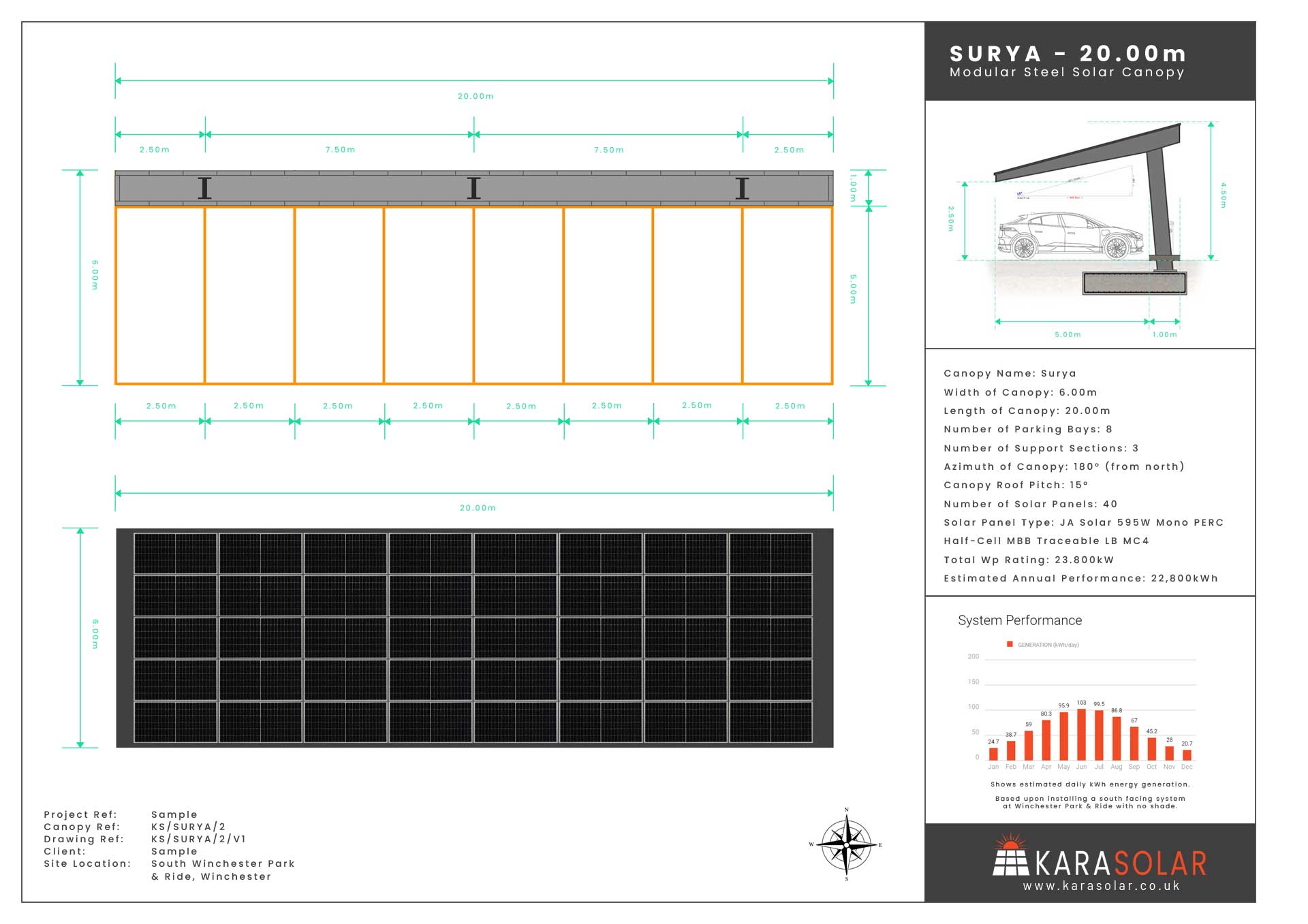 Surya-Solar-Canopy-Datasheet-Sample-20.00m